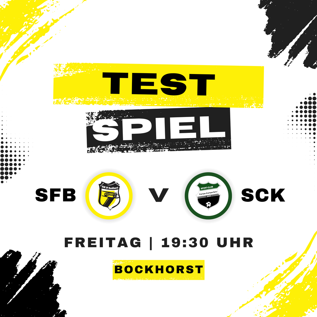 Testspiel-Vorbericht: DJK SF Bockhorst vs. SC Kampe/Kamperfehn
